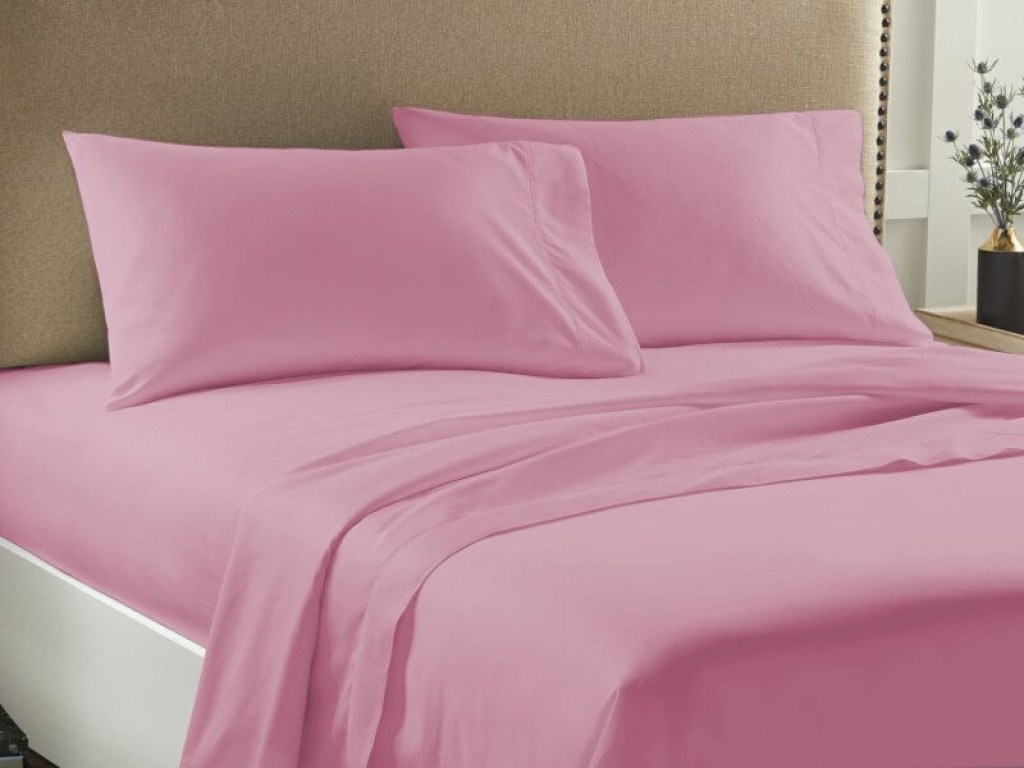 Σετ Σεντόνια Μονά Ροζ Economy Γαρύφαλλο | Γαρύφαλλο - Λευκά Είδη